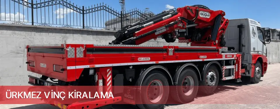 Ürkmez İlçemi Vinç Kiralama
